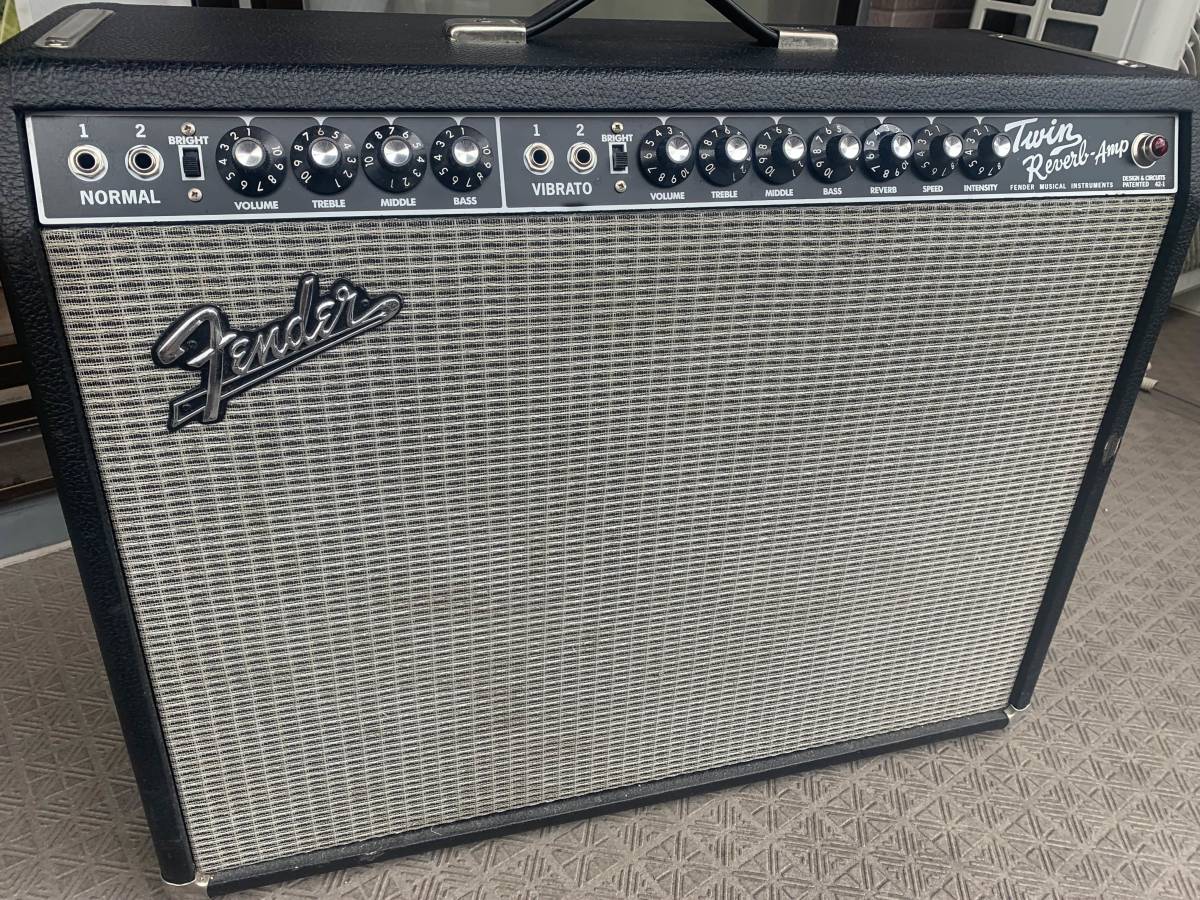 のため Fender '65 Twin Reverb ツインリバーブ フットスイッチ付