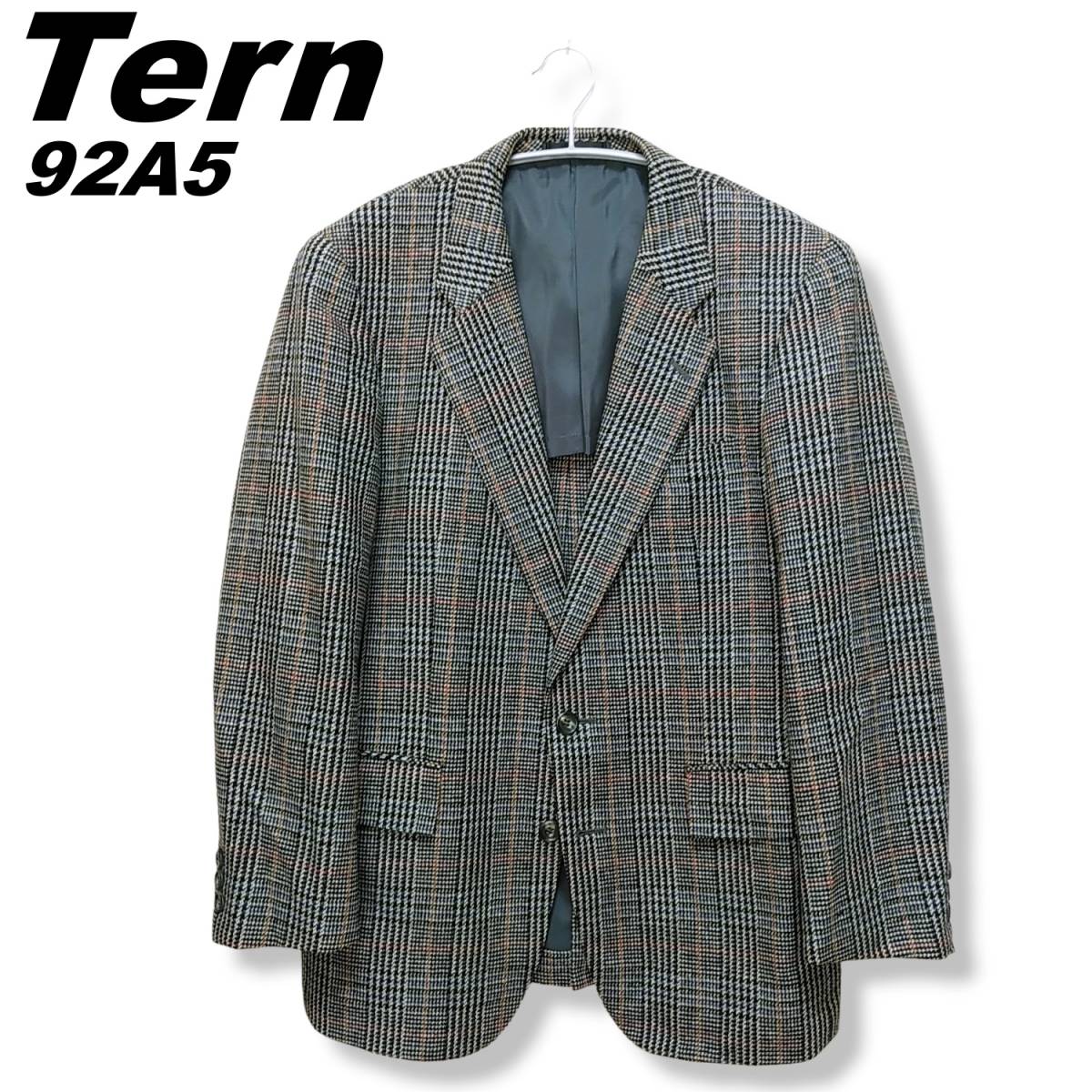 秋冬 TERN 英国トラッド テーラードジャケット 薄手 ウール 秋冬 TERN 英国トラッド テーラードジャケット 薄手 ウール