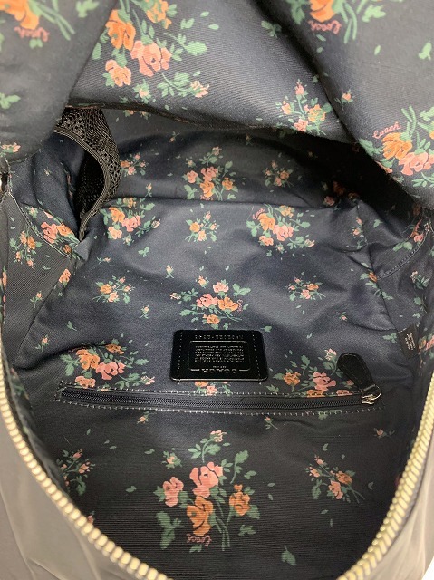 極美品 送料無料 完売モデル コーチ COACH ナイロン レザー 極美品 送料無料 完売モデル コーチ COACH ナイロン レザー