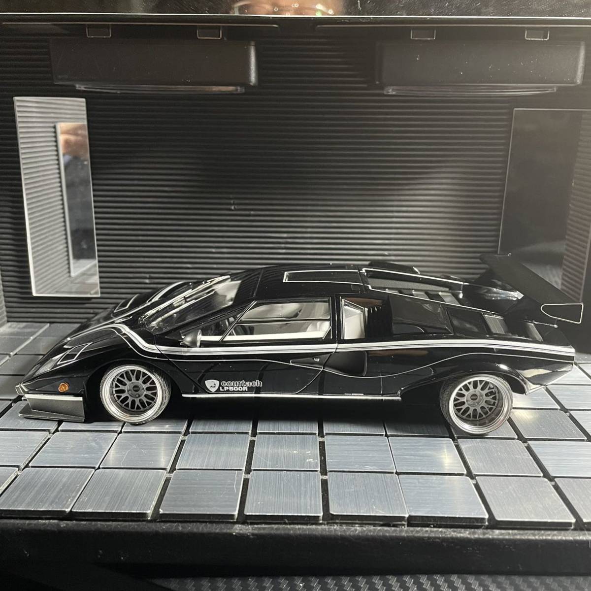 絶版 京商 18ランボルギーニ LP500R カウンタック カスタム 自動車