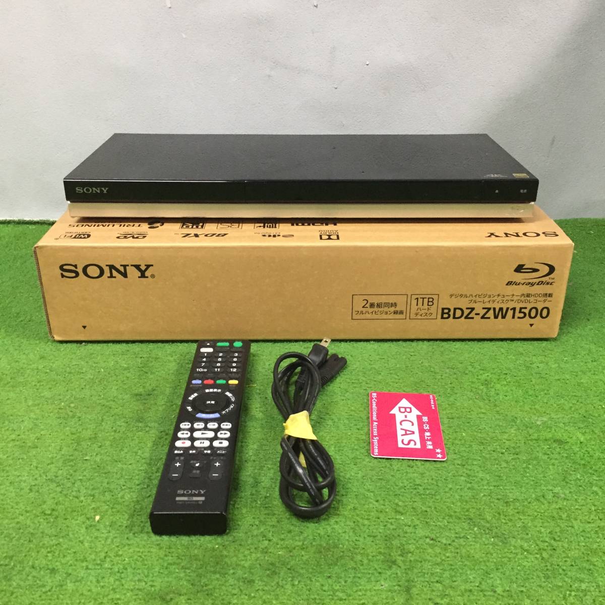 SONY ブルーレイ ディスクレコーダー BDZ-ZW1500 19年製 (10)-