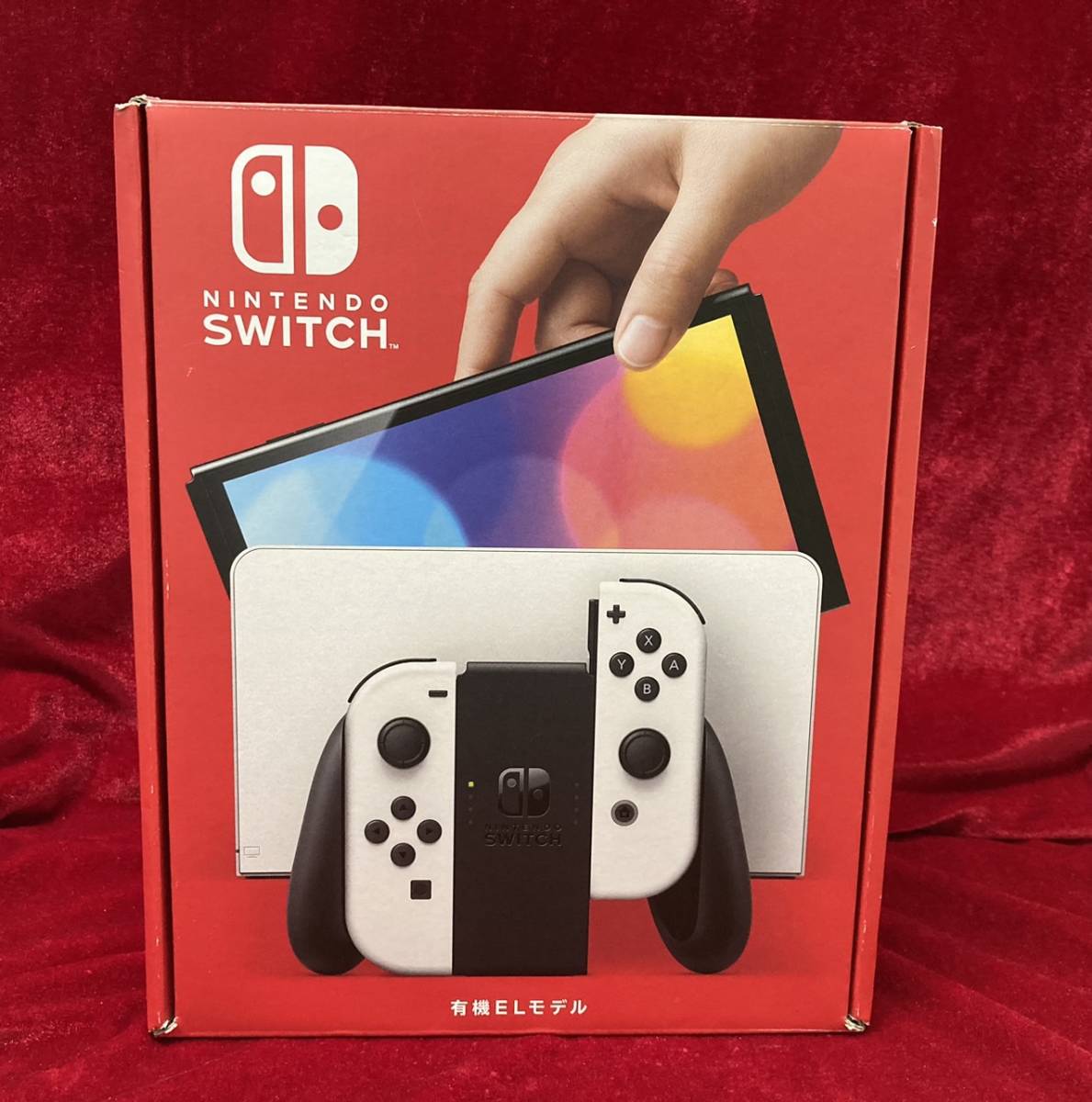 １円スタート　超美品　Nintendo Switch 本体　有機LEDモデル