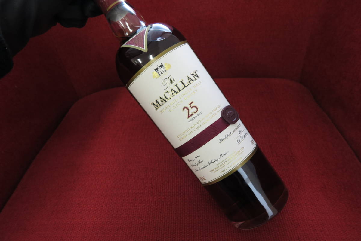 TheMACALLAN/マッカラン/25年/シェリーオーク /43％/700ml_画像8