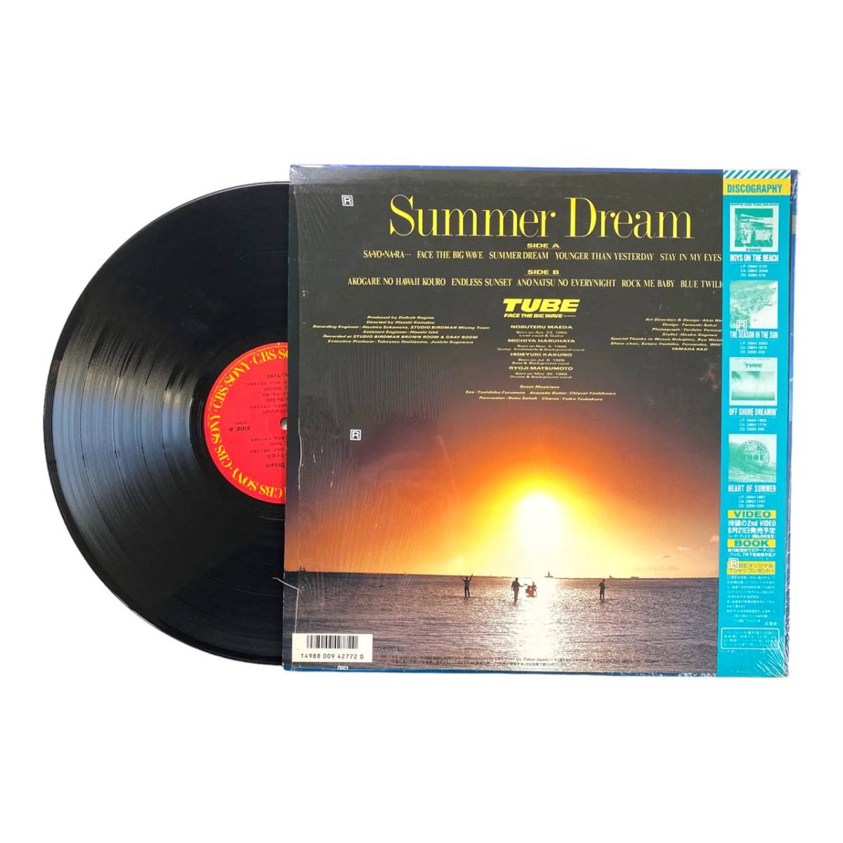 TUBE／Summer Dream LP盤 レコード 動作未確認 28AH-2187_画像2