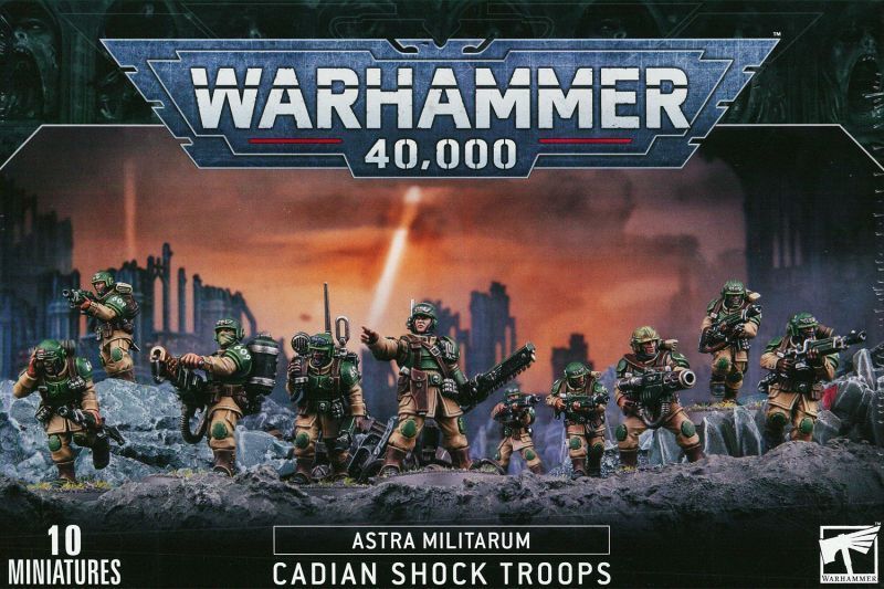 送料無料 新品 アストラ・ミリタルム ケイディア・ショック・トループ [47-33] ウォーハンマー 40000 40k Warhammer ミリタラム