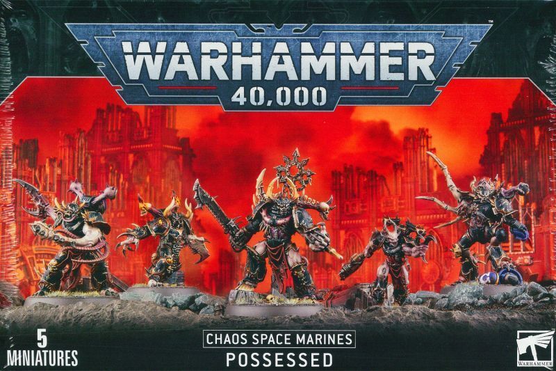 送料無料 新品 ケイオス・スペースマリーン ポゼッセド [43-86] ウォーハンマー 40000 / Chaos Space Marine Possessed