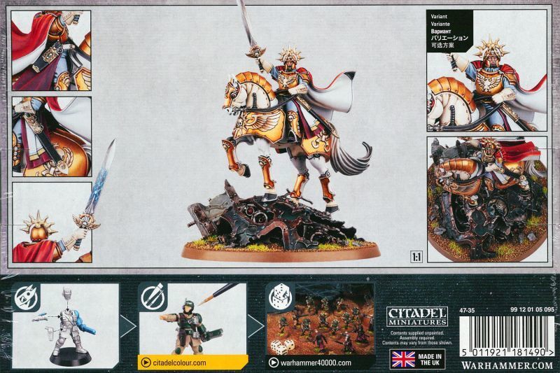 送料無料 新品 アストラ・ミリタルム 太陽卿レオントゥス [47-35] ウォーハンマー 40000 40k Warhammer ミリタラム_画像2