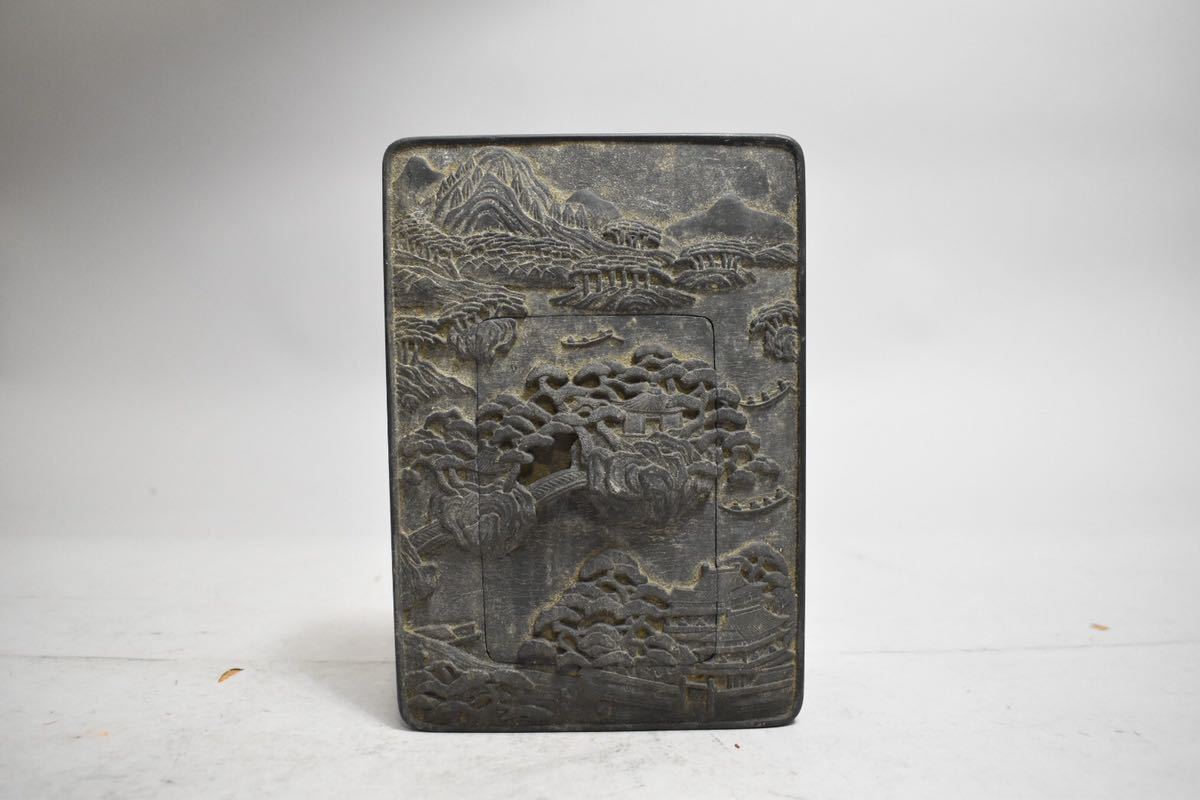 国内正規□ 中国美術 書道具 端渓硯 古美術 時代品 骨董品 石彫 硯石