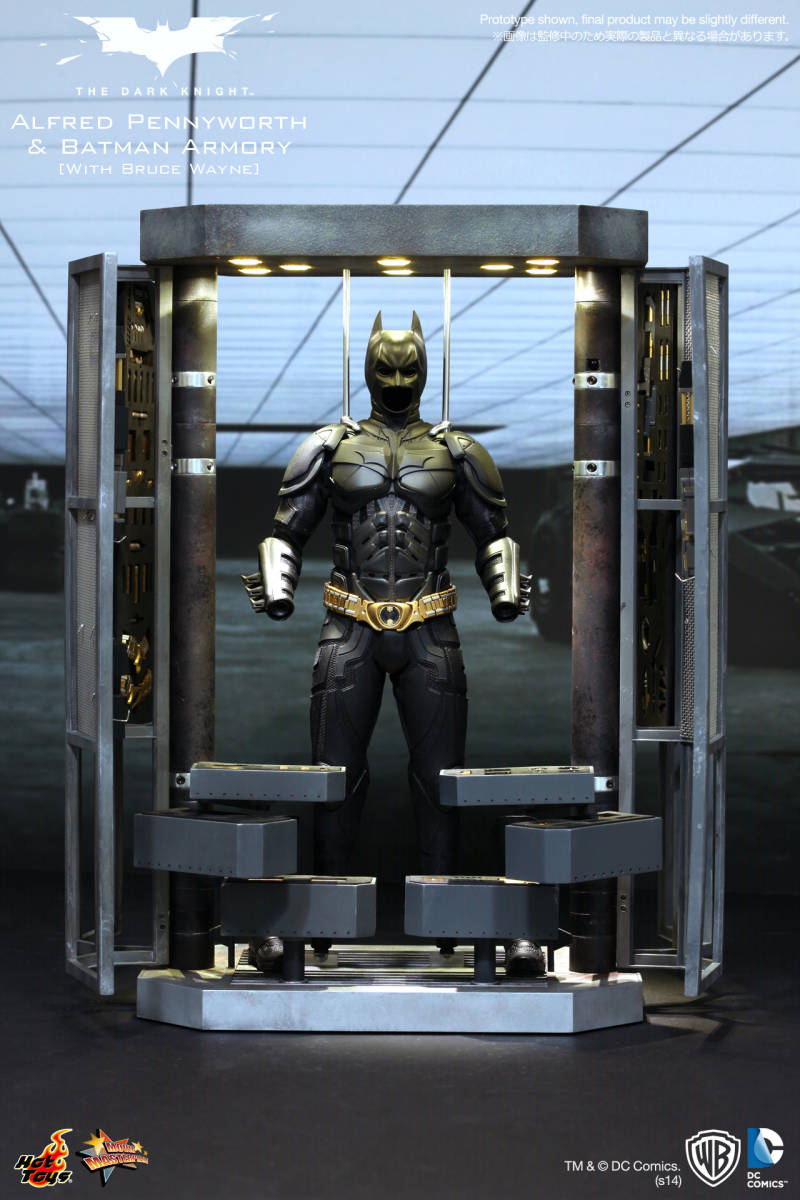 ホットトイズ バットマン 設置パーツ ダークナイト 格納庫 BATMAN