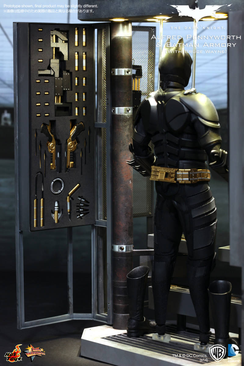 ホットトイズ バットマン 設置パーツ ダークナイト 格納庫 BATMAN