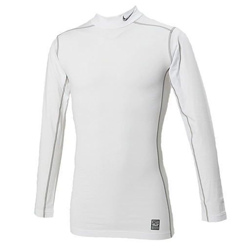  tag equipped XL size white store complete sale Nike NIKE PRO COMBAT hyper warm DRI-FIT compression mok2.0 long sleeve shirt protection against cold 