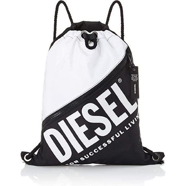 新品タグ付き ディーゼル DIESEL バックパック リュック ナップサック ジムバッグ ビーチサック