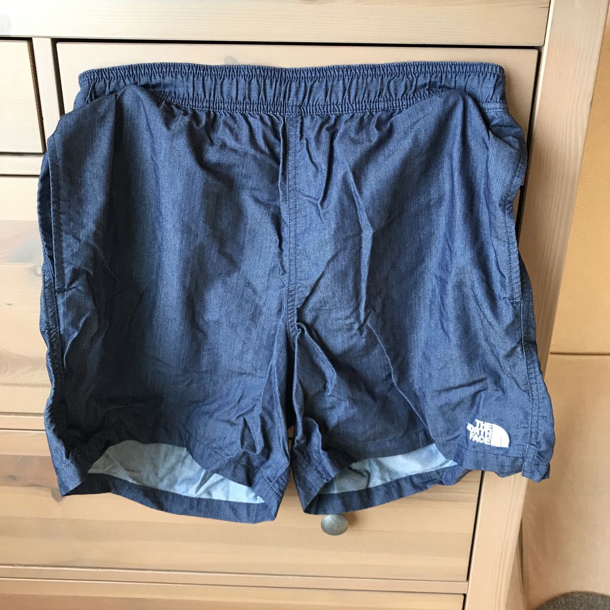 送料込 ノースフェイス ハーフパンツ NB42152 ナイロンデニム
