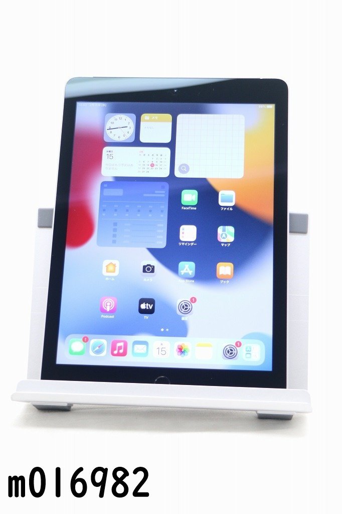 白ロム docomo SIMロックあり Apple iPad Air2 Wi-Fi+Cellular 16GB iPadOS15.7.3 スペースグレイ MGGX2J/A 初期化済 【m016982】
