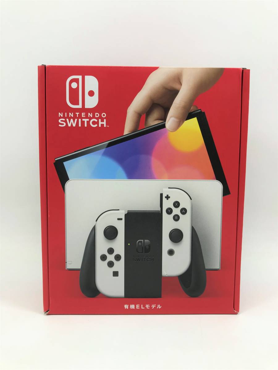 ■【完品・美品】★1円スタート Nintendo Switch ニンテンドースイッチ 本体 有機ELモデル ホワイト ①