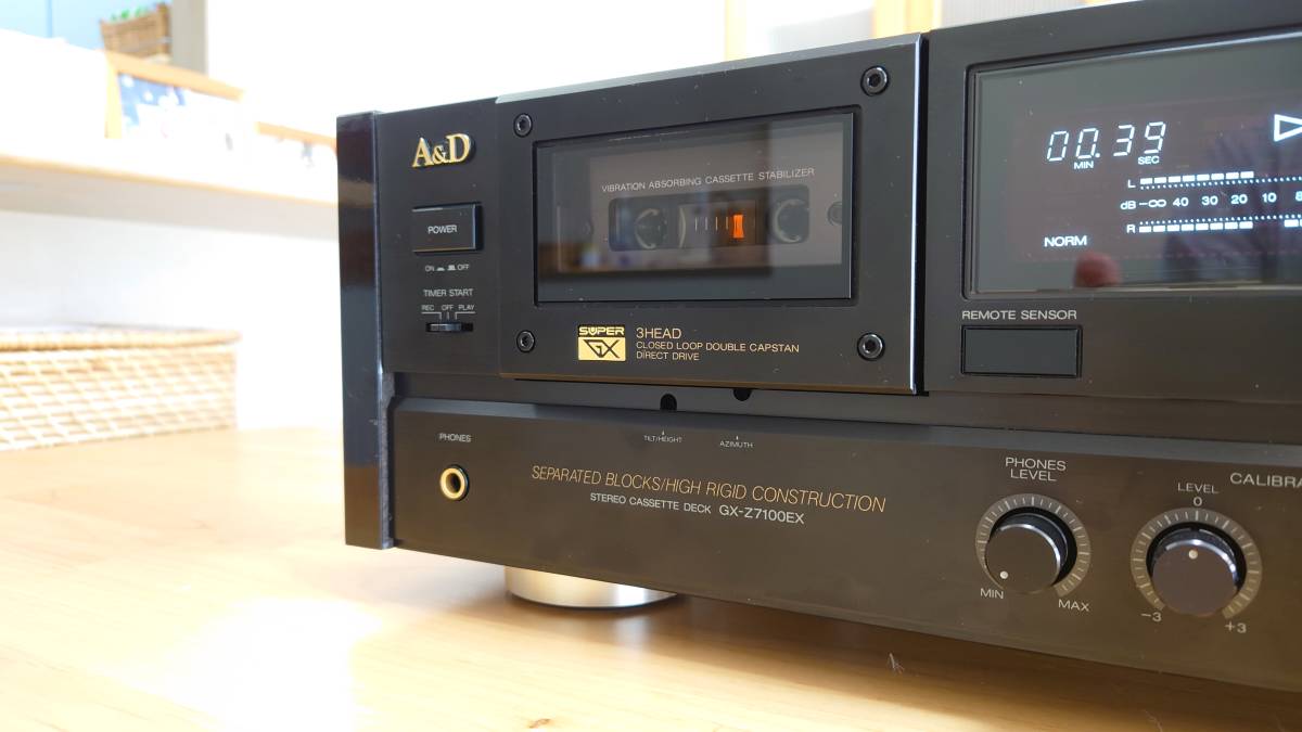 A&D GX-Z7100EX+リモコンGX-Z9100R+取扱説明書 A&D GX-Z7100EX+リモコンGX-Z9100R+取扱説明書