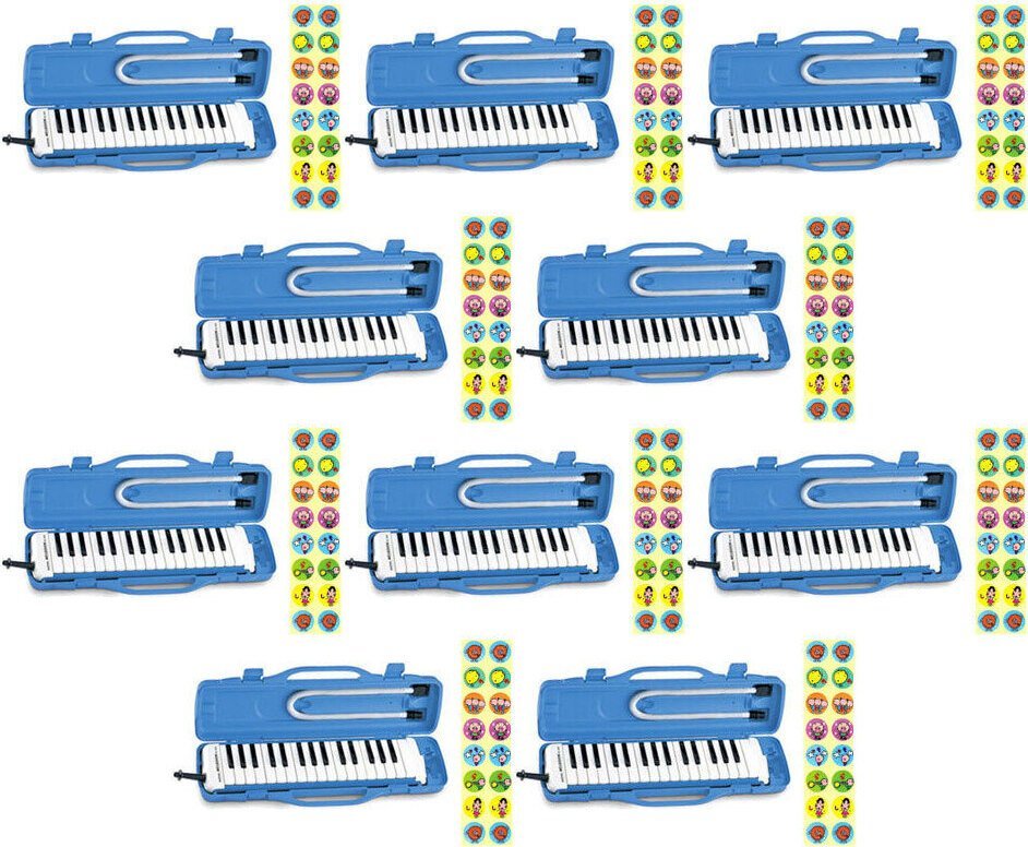  prompt decision * new goods * free shipping SUZUKI M-32C×10 pcs +doremi seal 10 sheets ( melody on 32 key melodica 