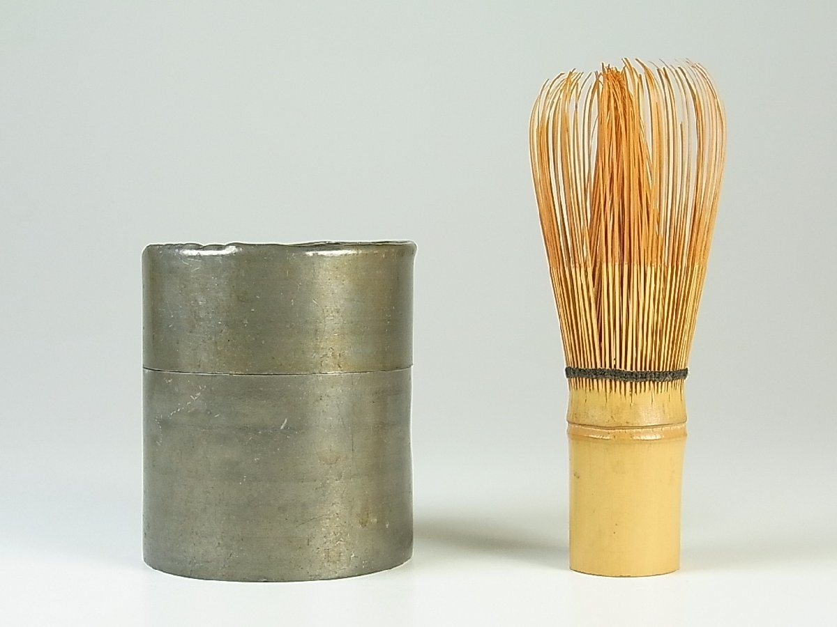 ☆【古錫茶器】『萬壽堂茶壺(茶入)大 小2点セット』 timepharma.com