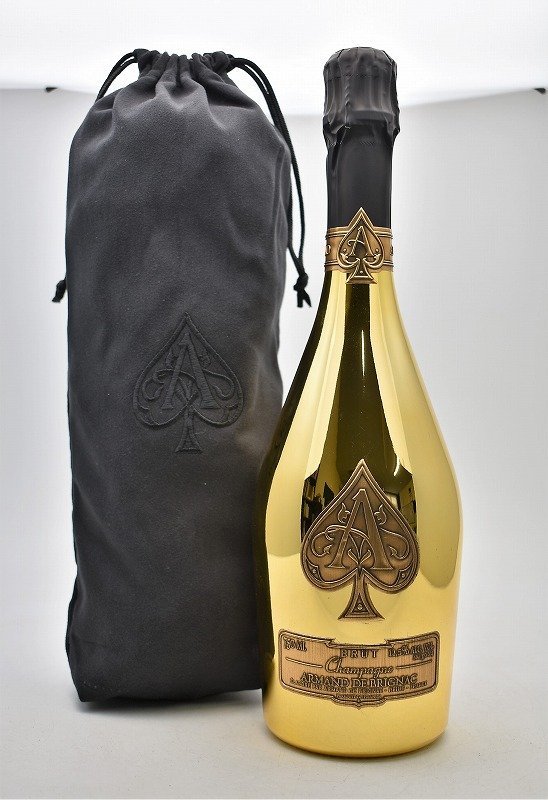 ゴールド】 竜酒1687◇未開栓 ARMAND DE BRIGNAC アルマンドブリ
