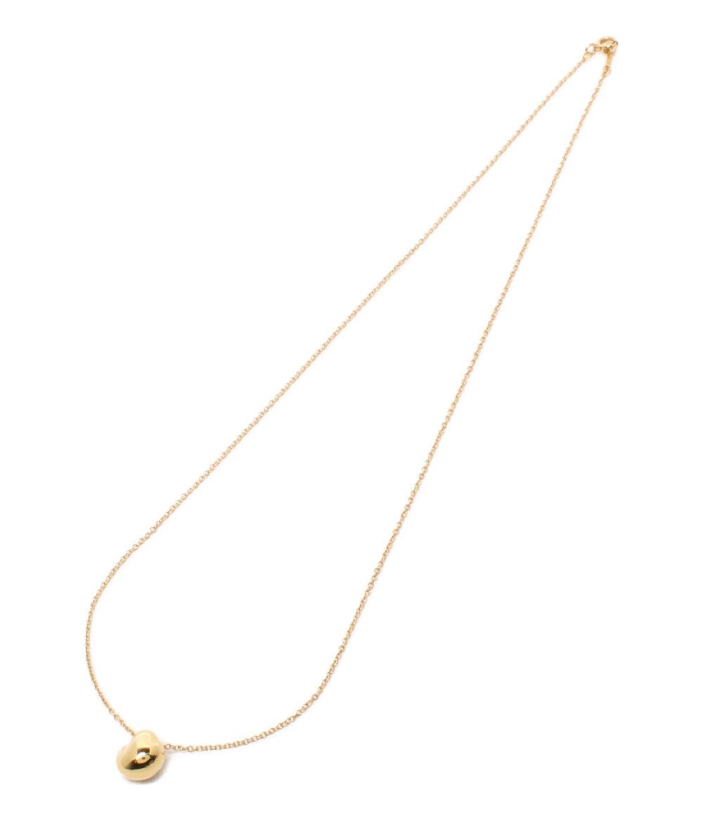 美品 ティファニー ネックレス K18 ペレッティ ナゲット レディース