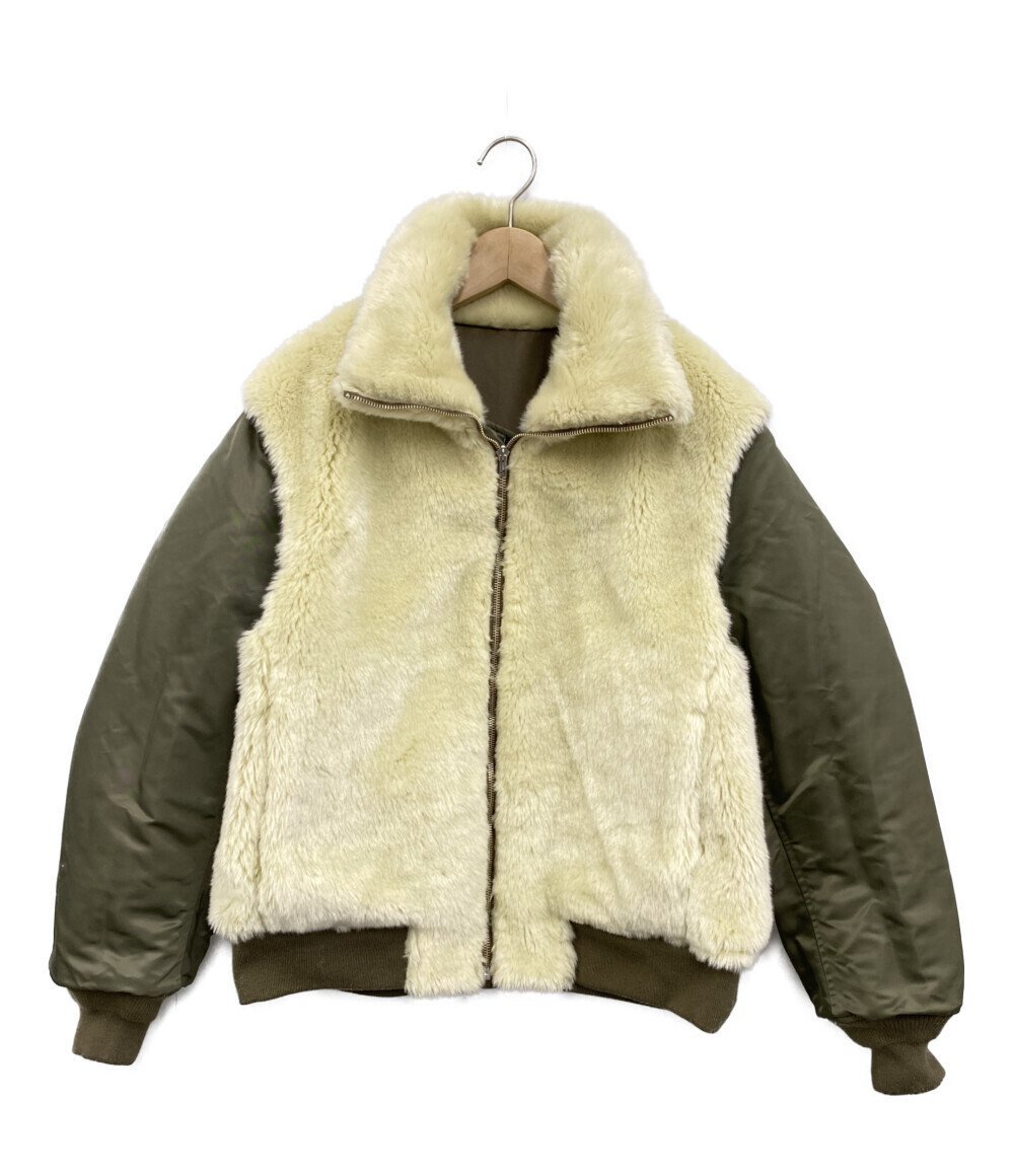 人気が高い BLOUSON BOA REVERSIBLE WEATHER POWDERY リバーシボア