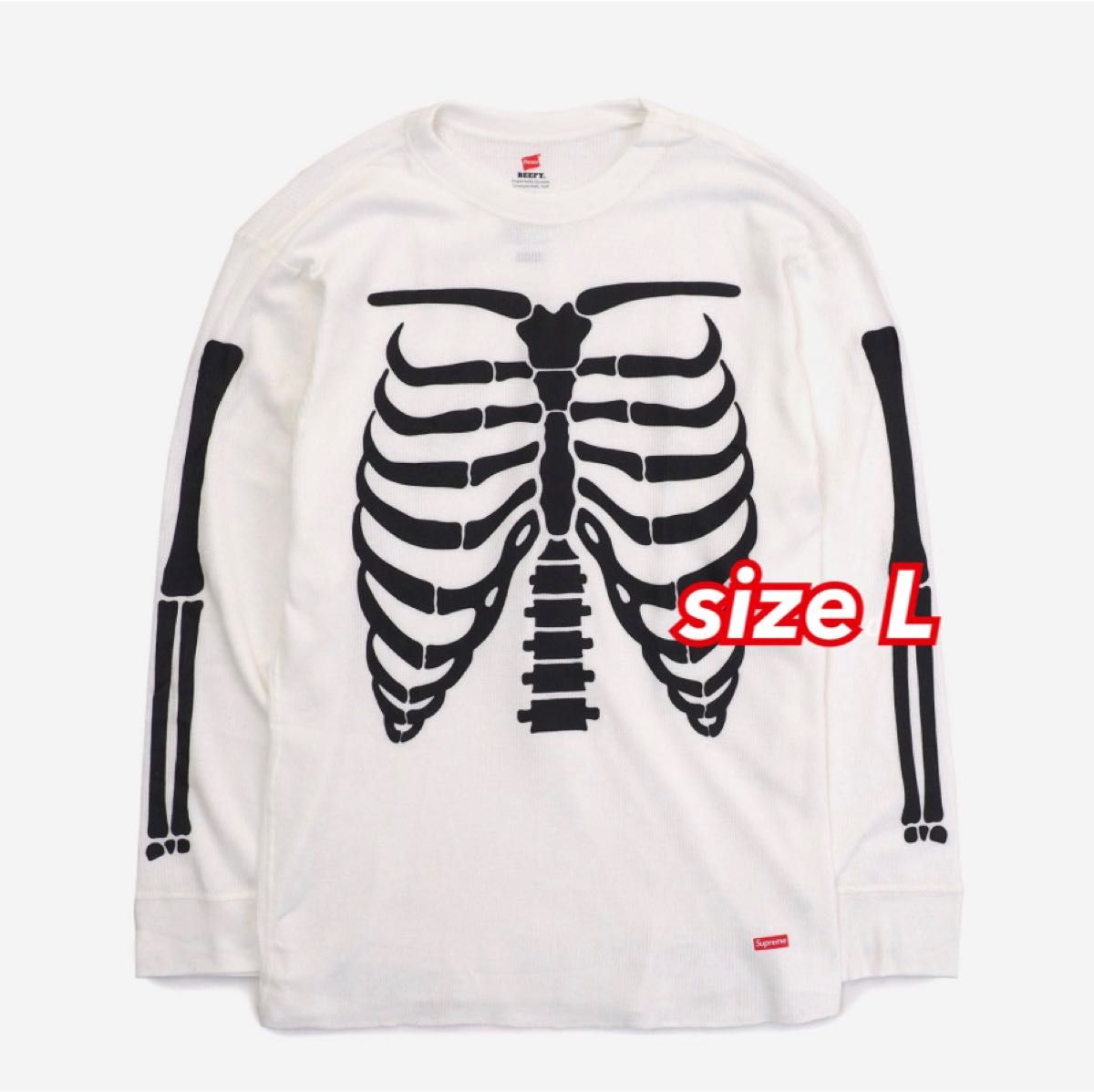 Supreme Hanes Bones Thermal Crew シュプリーム ヘインズ ボーンズ サーマル クルー