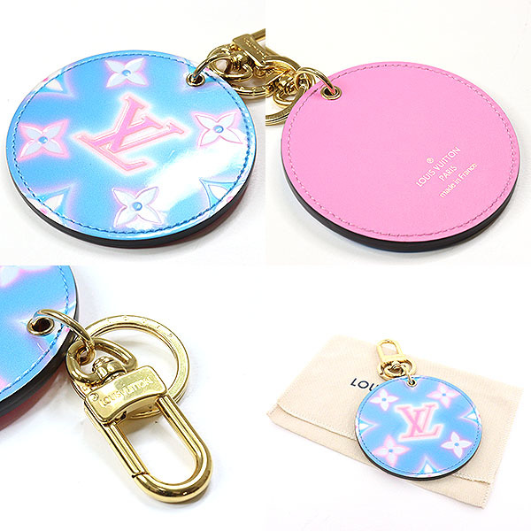  Louis Vuitton porutokre*iryus Toremo noro gram key holder bag charm monogram *veruni leather M00621[ used ]A