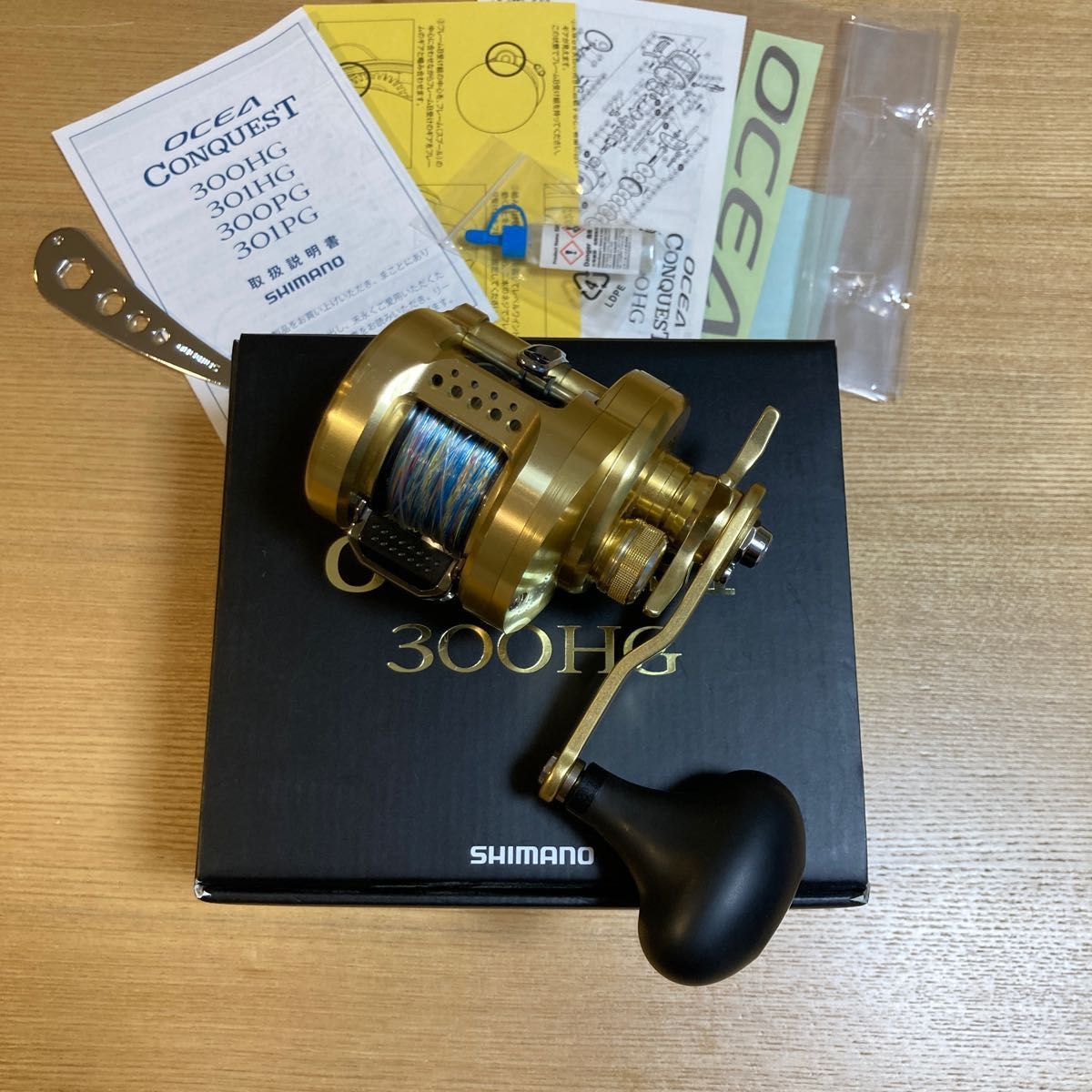 オシアコンクエスト300HG 釣り リール shottys.com