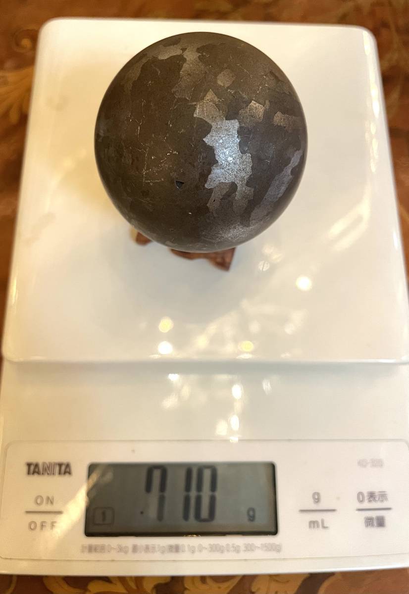 カンポデルシエロ B 隕石丸玉 約5cm 710g Meteorite - 2