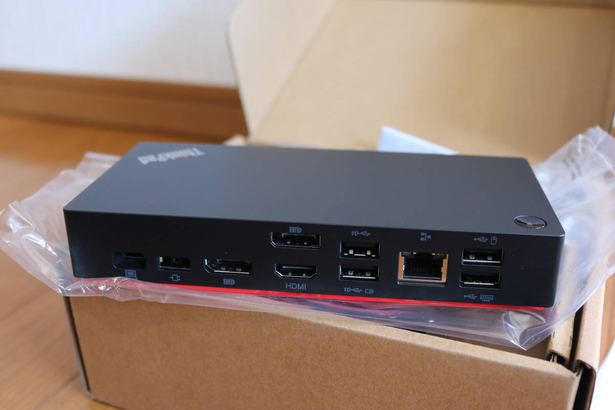 【新品】ThinkPad Universal USB-C Dock　40AY0090JP