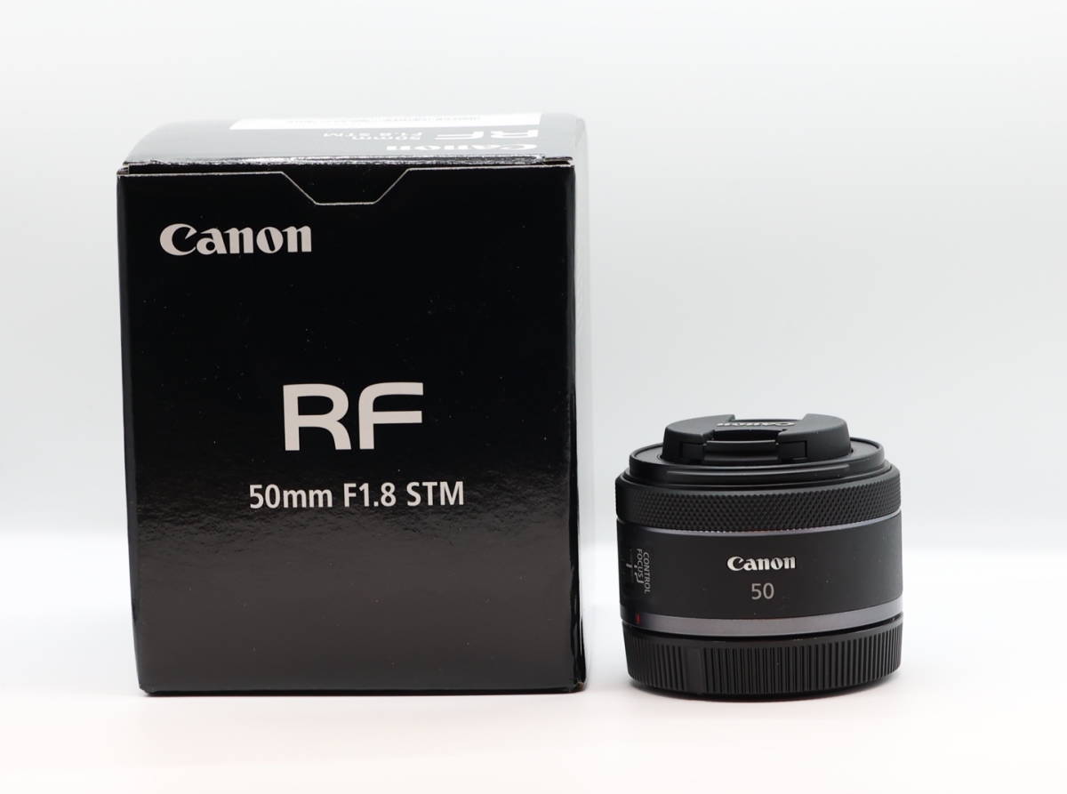 美品】CANON RF50mm F1.8 STM キヤノン 家電、AV、カメラ カメラ、光学