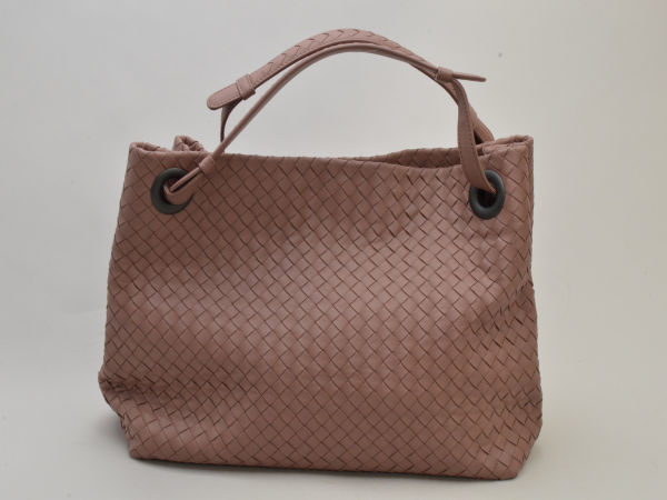 ボッテガヴェネタ BOTTEGA VENETA イントレチャート ハンドバッグ/トート ピンク レディース su_p e_u F-YA423