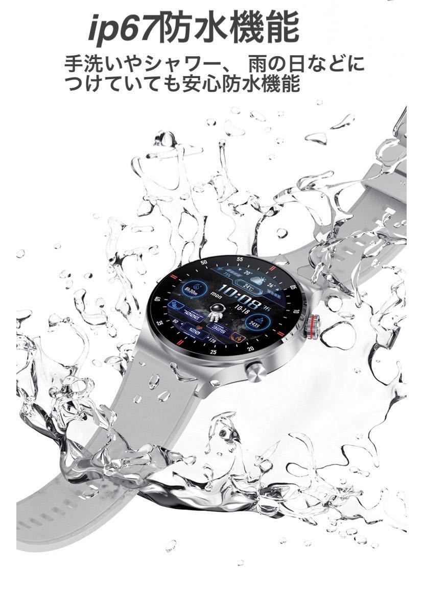 1 jpy ~ next day shipping 2023 year newest version high resolution smart watch LIGE ECG Japanese message notification Android iPhone heart . blood pressure . number sleeping black black 