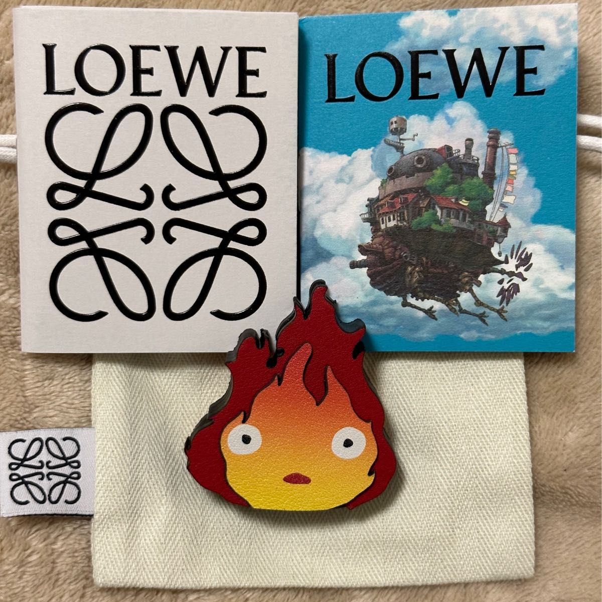 カルシファー ダイスチャーム ストラップ付 LOEWE ロエベ ハウルの動く城-