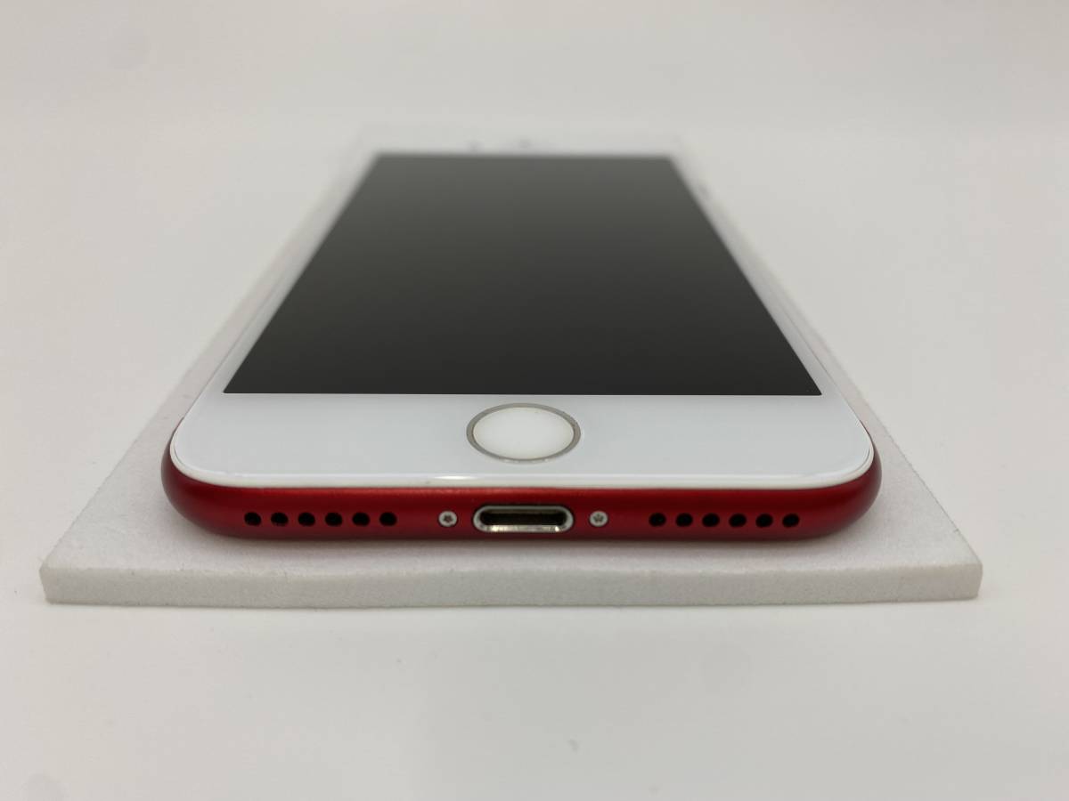美品 iPhone7 128GB レッド/ストア版シムフリー/大容量2300mAh 新品