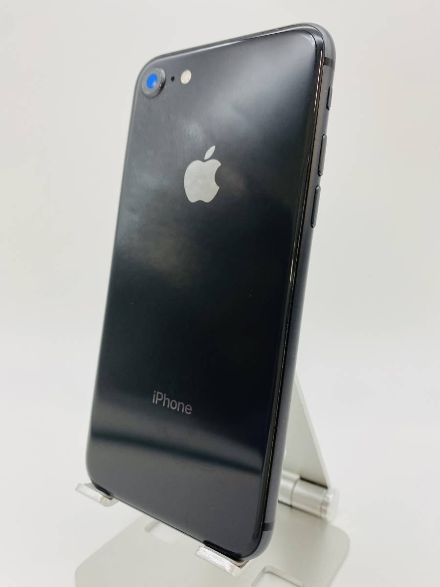 iPhone8 256G スペースグレイ シムフリー 大容量BT100% 049 - 通販