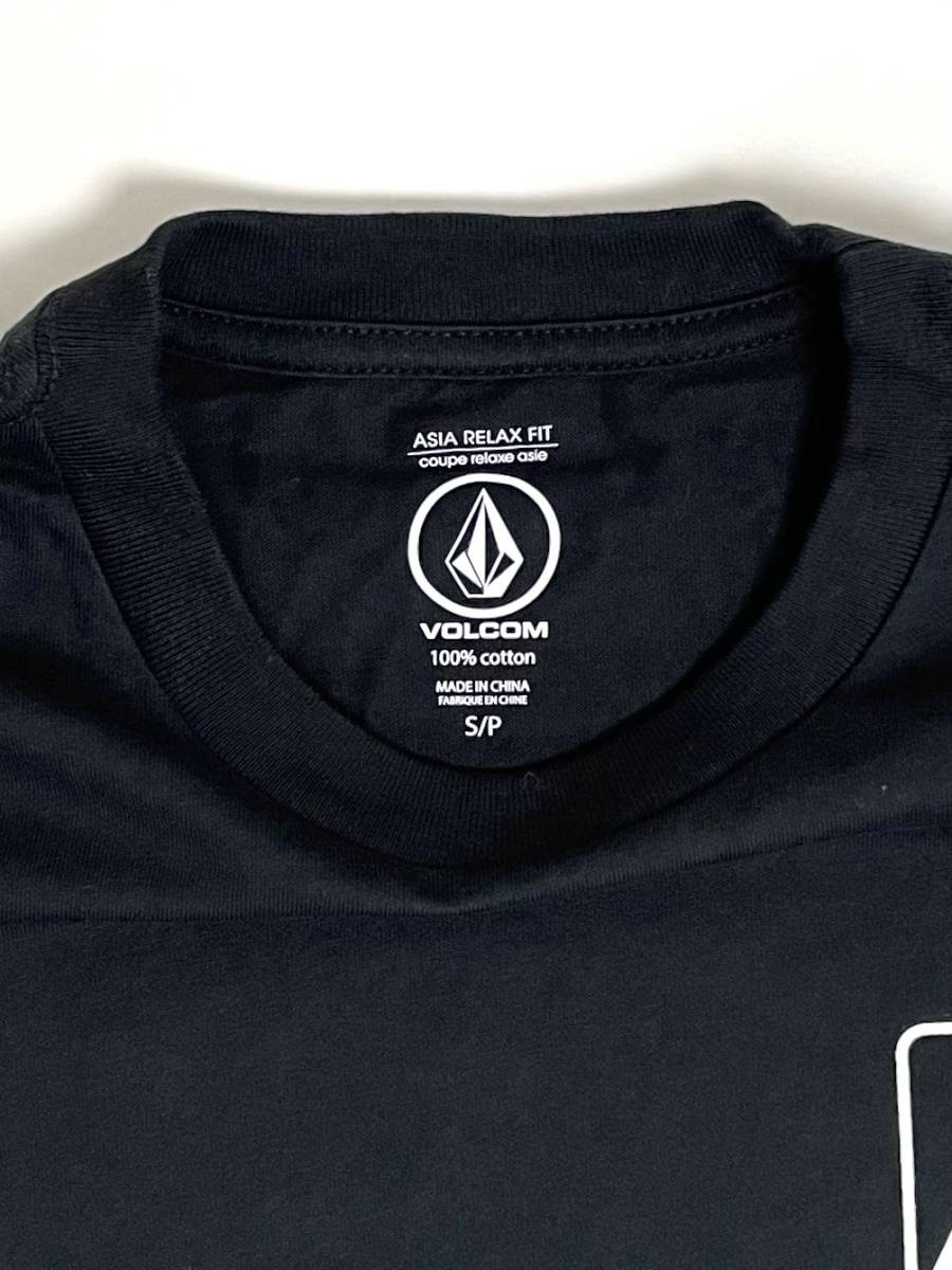 VOLCOM ボルコム AF542200BLK① メンズ Lサイズ 半袖Tシャツ ブラック色 ロゴティー バックプリント Logo ヴォルコム 新品 即決 送料無料_画像3