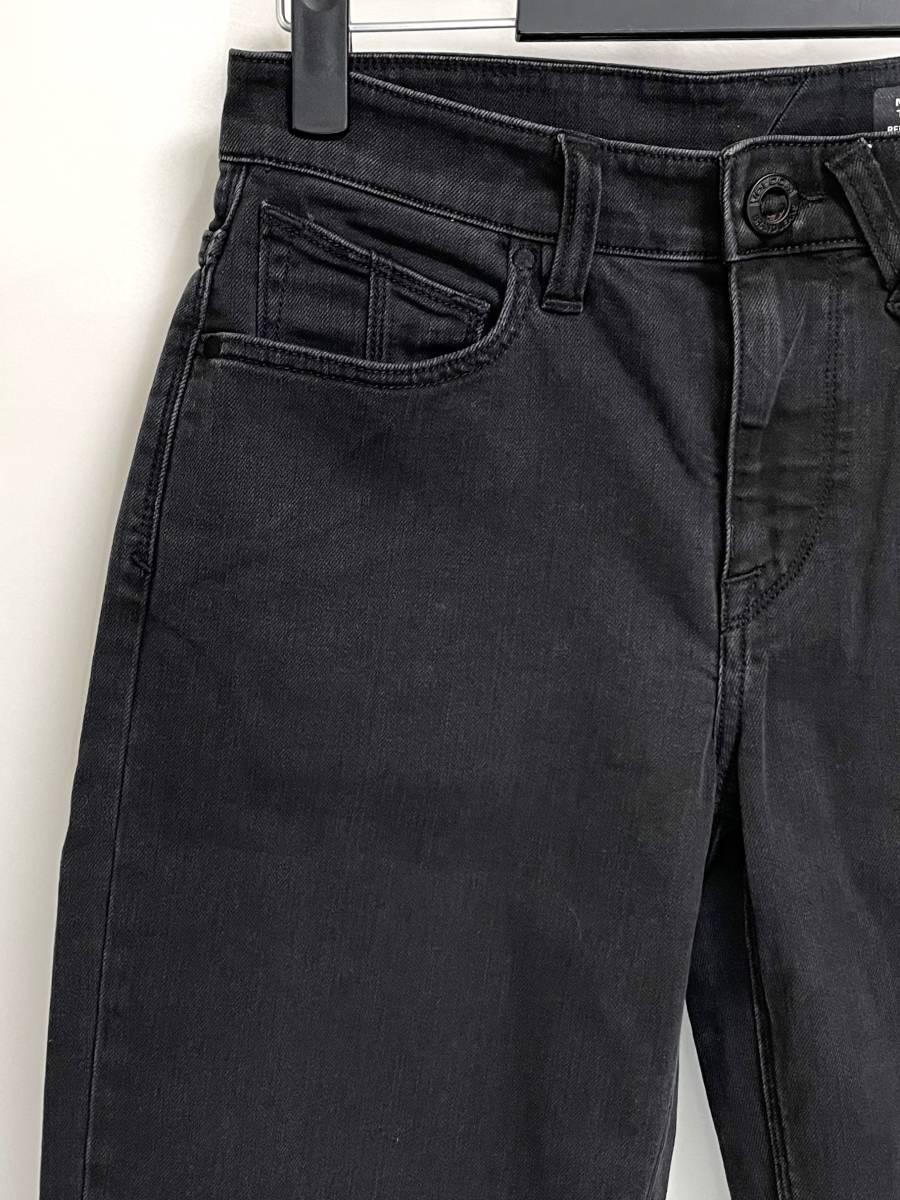 VOLCOM ボルコム A1932102INK② メンズ 32インチ デニムパンツ ジーパン DenimPants テーパード ブラック色 ヴォルコム 新品 即決 送料無料_画像6