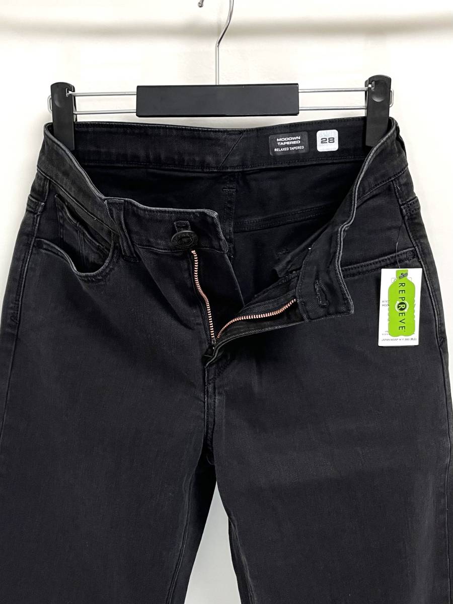 VOLCOM ボルコム A1932102INK③ メンズ 32インチ デニムパンツ ジーパン DenimPants テーパード ブラック色 ヴォルコム 新品 即決 送料無料_画像5