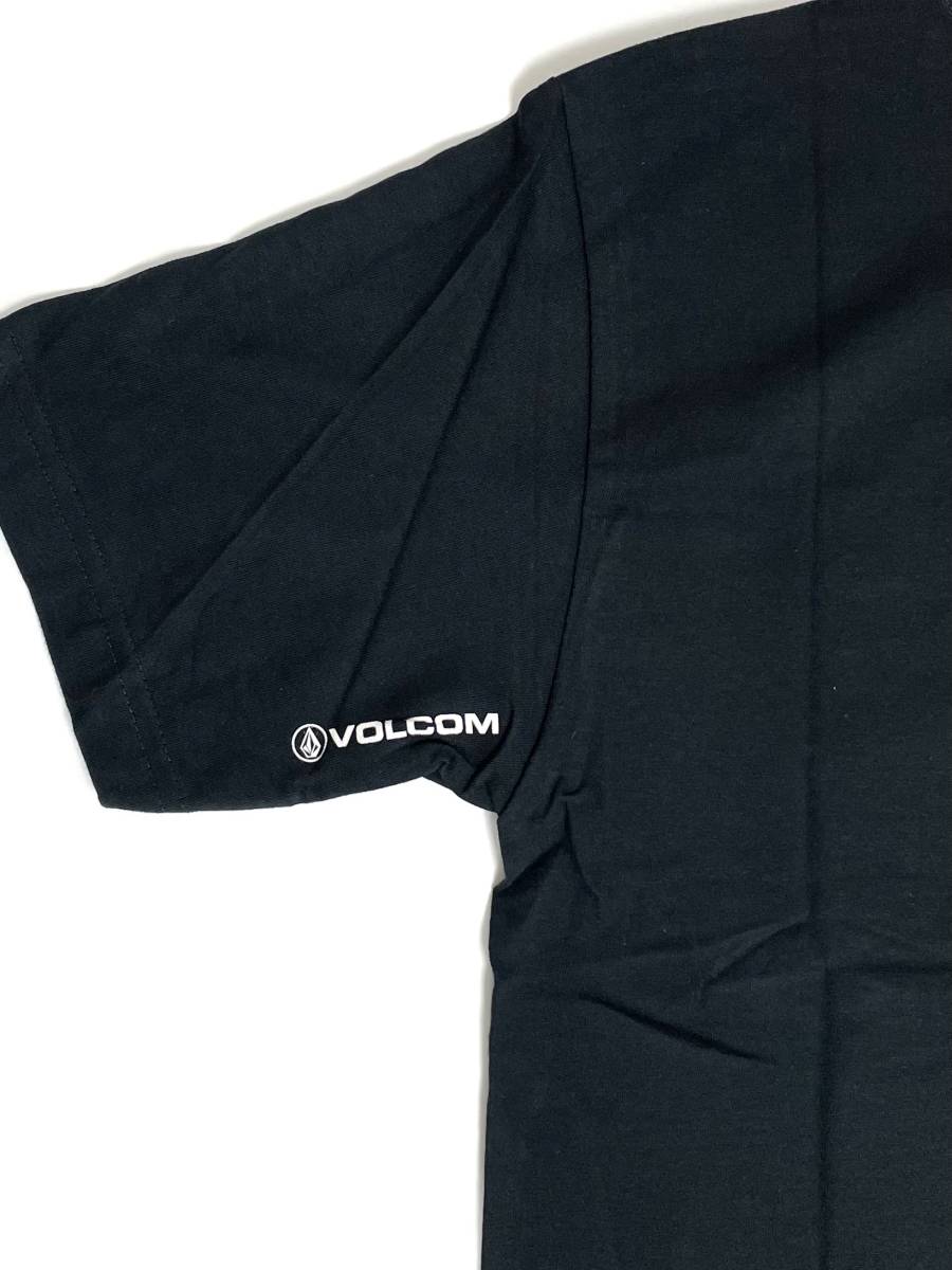 VOLCOM ボルコム A3541512BLK⑤ Sサイズ 半袖Tシャツ PrintLogoTee プリント ロゴティー ブラック色 大きめ ヴォルコム 新品 即決 送料無料_画像5