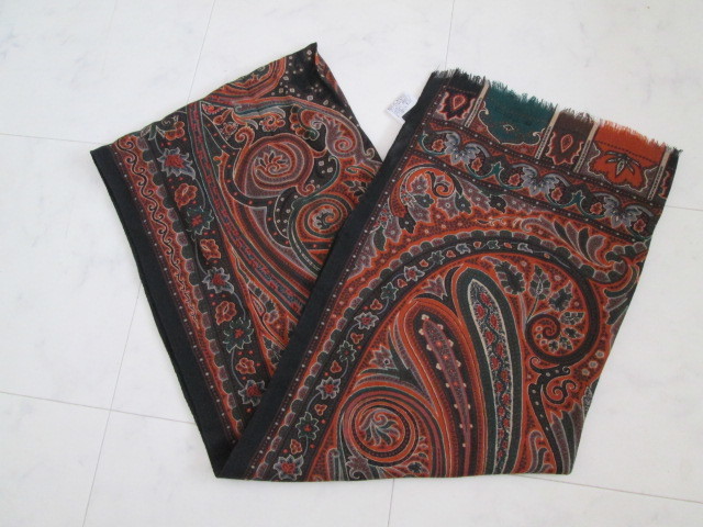  Etro cashmere large size stole 