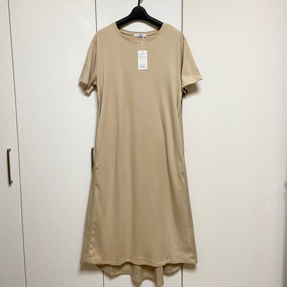 新品 アーバンリサーチ SonnyLabel バックタック フレアワンピース 定価7920円_画像2