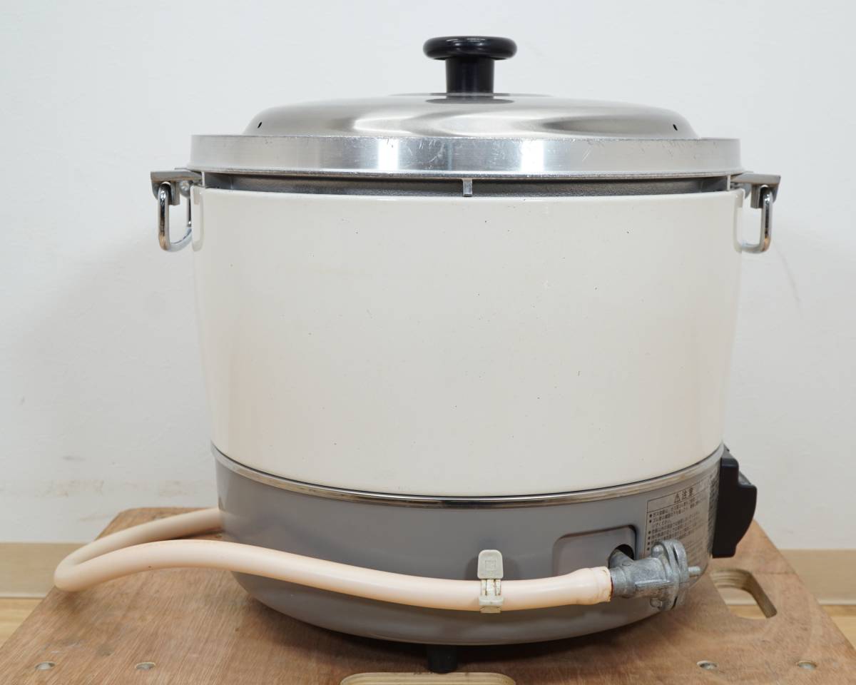 アウトした 前ダ:【リンナイ】業務用 ガス炊飯器 RR-30S1 都市ガス 2.0