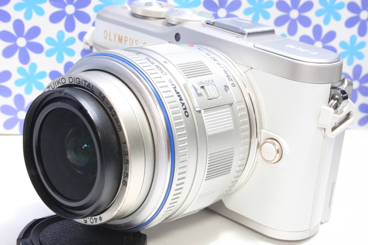 極上美品☆Wi-Fi内蔵☆オリンパス OLYMPUS E-PL10☆超高画質☆動画撮影