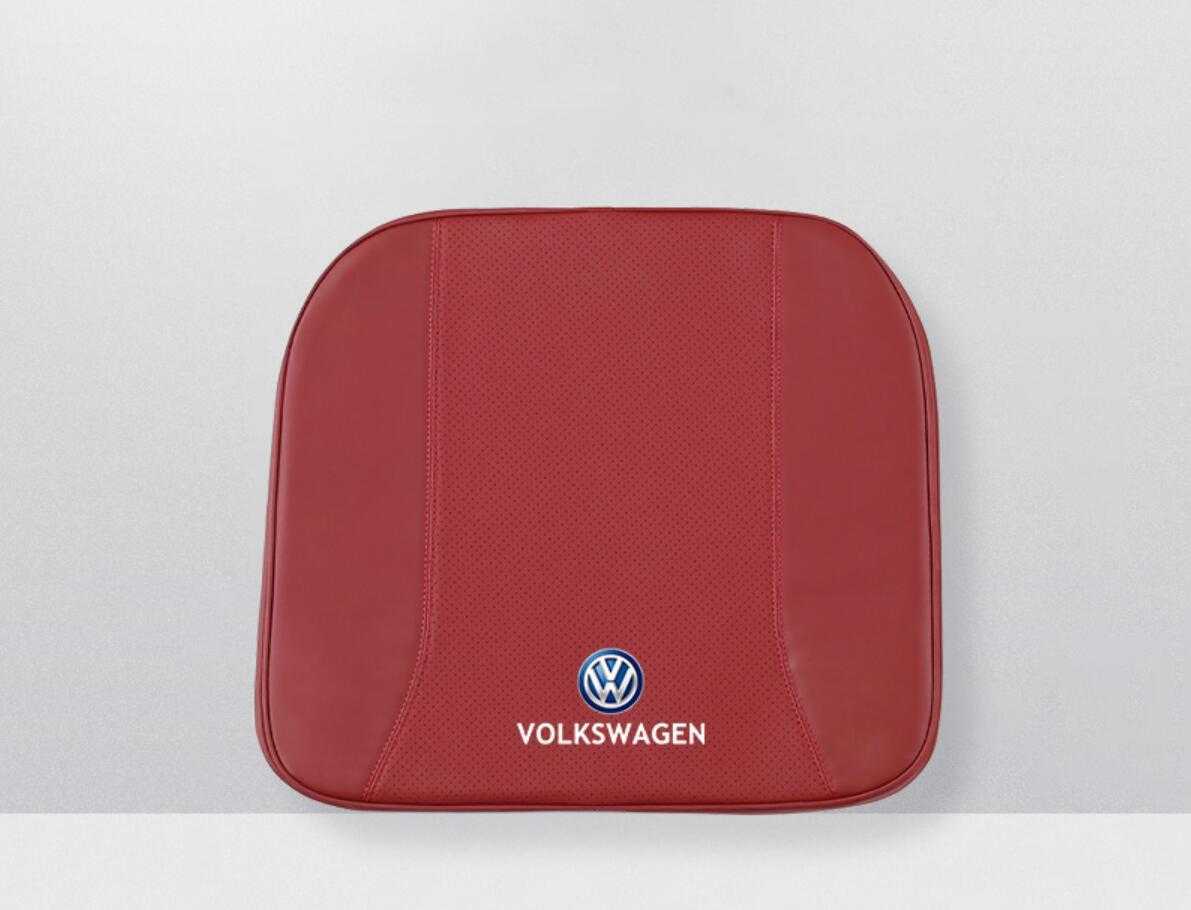 ◆新品◆フォルクスワーゲン 座布団 Volkswagen シリーズ 専用車用 シートクッション 低反発 車の座布団滑り止め◆1個◆ワインレッド◆_画像5