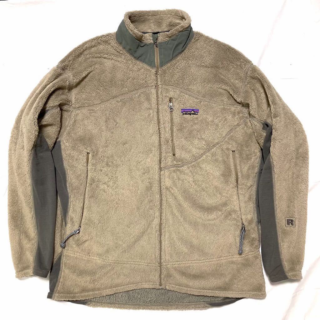 2002年 usa製 Patagonia R2 POLATEC JACKET パタゴニア レギュレーター ポーラテック フリース ジャケット25131FA12 レトロ カーキ L_画像2