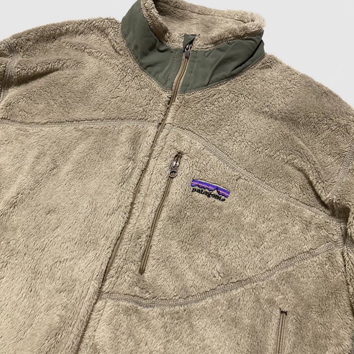 2002年 usa製 Patagonia R2 POLATEC JACKET パタゴニア レギュレーター ポーラテック フリース ジャケット25131FA12 レトロ カーキ L_画像1