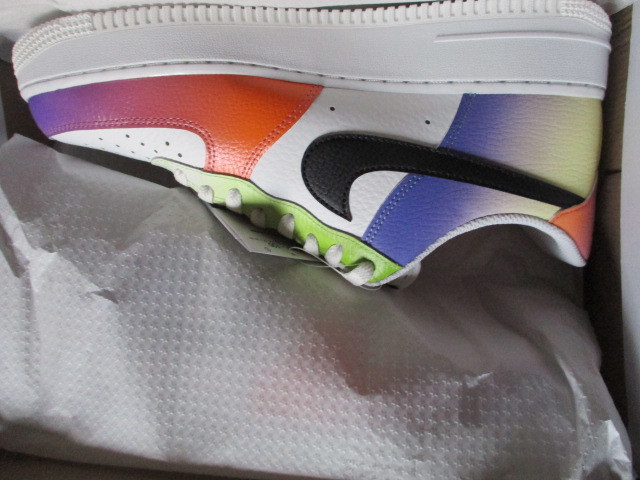 NIKE WMNS AIR FORCE 1 LO '07 SUMMIT WHITE/BLACK-BRIGHT MANDARIN 28cm（mens27.5cm) ナイキ AF1_画像4