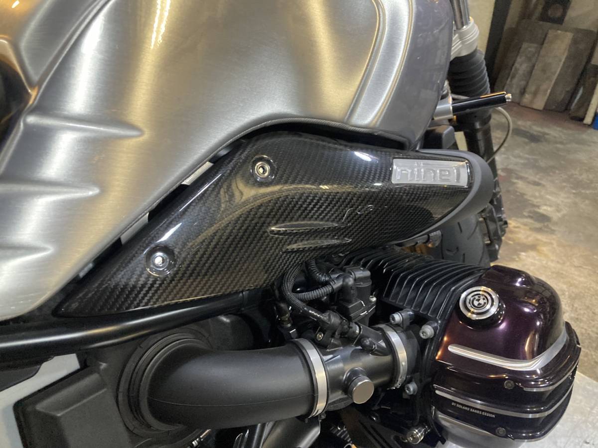 BMW R9Tシリーズ チタンインテークカバー左右セット 新品未使用RnineT