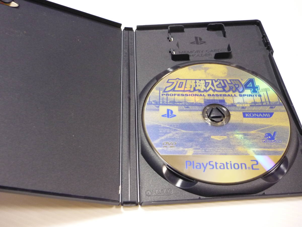 [管00]【送料無料】ゲームソフト PS2 プロ野球スピリッツ4 SLPM-66728(VW346-J1) プレステ PlayStation